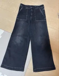 ワイドレッグデニム