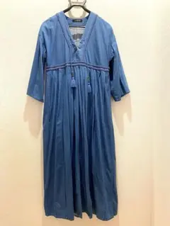 ナバアサナ　ロングワンピース
