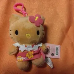 ハワイ ABCストア限定 日焼けキティちゃん アロハ フラダンス ストラップ