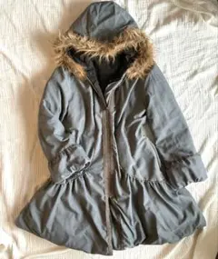 ♩ axes femme リバーシブルふわふわファーダウンコート grunge