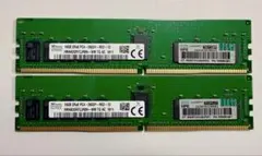 【匿名配送】SKhynix 16GB×2枚 DDR4-2933 ECCRDIMMのサムネイル