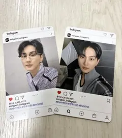 ENHYPEN ジョンウォン Instagram風 トレカ 2枚セット