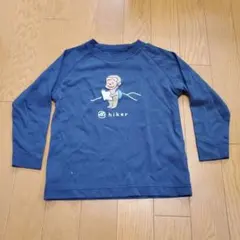 mont-bell hiker 長袖カットソー 100cm ネイビー