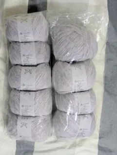 DARUMA ダルマ GEEK ギーク 9玉セット ミルク×パープル