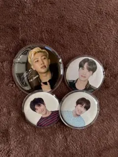 BTS バンタン 缶バッジ 4点セット