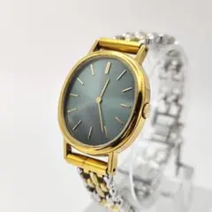 SEIKO セイコー 43-5030 青文字盤 ヴィンテージ QZ 腕時計 不動