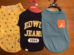 犬服 3点セット EDWIN （新品）他Ｌサイズのサムネイル
