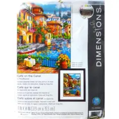 ニードルポイント【DIMENSIONS】Cafe on The Canal