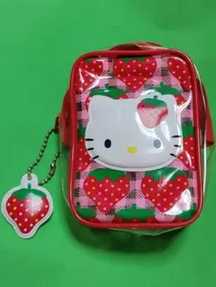 ハローキティ　2002年　いちご柄ポーチ