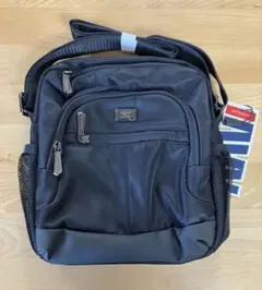 【新品タグ付】ショルダーバッグ メンズ 多機能 軽量 撥水 黒