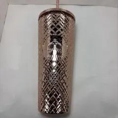 だ*し様 スターバックス　ロゴコールドカップタンブラー　ゴールド　710ml 2