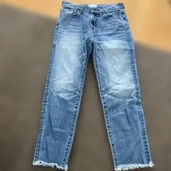 un dix cors アンディコール　テーパードデニム