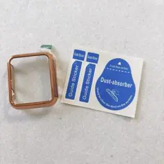 Applewatch ケース 38mm ピンクゴールド 保護フィルム