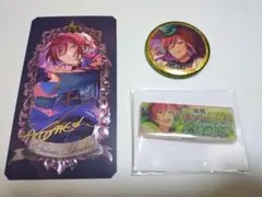 あんスタ　逆先夏目　まとめ売り　ミュージアムカード　缶バッジ　イベコレ　バナコレ
