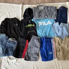 今だけセール！13点まとめ売り男の子130 カジュアル　保育園着替え
