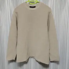 GREEN LABEL RELAXING ベージュ長袖カットソー