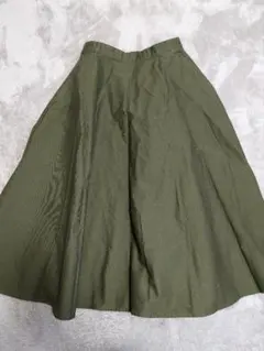 【UNIQLO　ユニクロ】コットン サーキュラー スカート ハイウエスト　新品