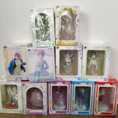 未開封 五等分の花嫁 一番くじ フィギュア まとめ売り