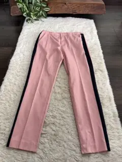 チェスティ Chestyピンク サイドストライプ スラックス サイズ1