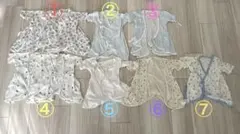 コンビ肌着9枚　50〜60cm