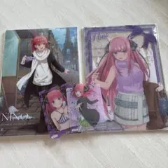 五等分の花嫁　くじ 二乃　アクリルパネル　カード　セット