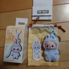 ラブブ PIN FOR LOVE ぬいぐるみペンダント　アルファベット 【D】