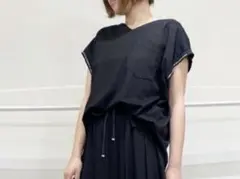 【美品】ayane アヤン 変形フレンチスリーブとスカートのセットアップ