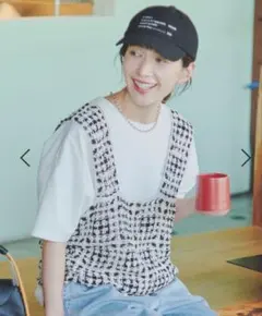 studio CLIP クロシェレースビスチェ ミックス