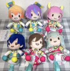 プロセカ ふわぷち ミニぬいぐるみ 聖なる夜に、この歌声を ワンダショ6個セット