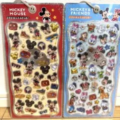【正規品】ディズニー プチドロップステッカー ミッキーマウス ミッキー＆フレンズ