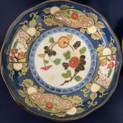 ♥️有田焼　希少の陶祥窯　大根の染め付け器2枚 有田焼 (アリタヤキ) 小鉢揃え △ 永祥窯 5Pセット｜トレファク