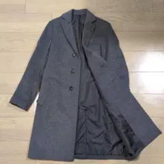 【美品】コムサイズム チェスターコート ウールコート