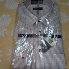 新品.未使用OAKLAND HILL チェック柄 形状安定性加工 ワイシャツ M