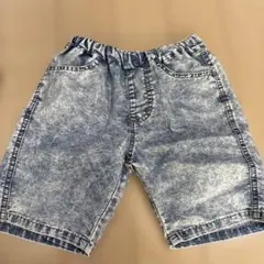 デニム風ハーフパンツ ゴムウエスト　ブランシェス