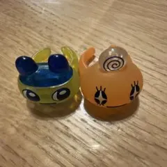 たまごっち　ぷくっとクリアリング　めめっち　まめっち　リング