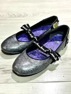 ANNA SUI フォーマルシューズ 20.0cm グレーグリッター