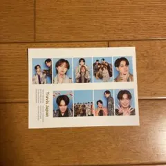 TravisJapan TVガイド証明写真グルーピングカード