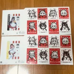 ウマ娘 ケンタッキー コラボ ステッカー 2枚セット
