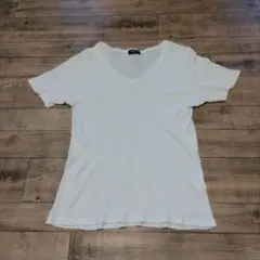 COMME CA ISM Vネック Tシャツ ホワイト Mのサムネイル