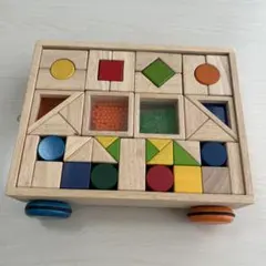 Edinter エドインター デザインつみき 森のあそび道具 知育玩具 積み木