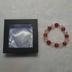 赤天眼石ブレスレット