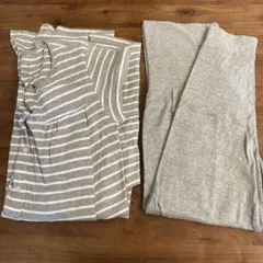 マタニティパジャマセット M〜L 無印良品　長袖