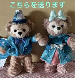 ディズニーシー　25周年　ぬいぐるみバッジ　ダッフィー　シェリーメイ