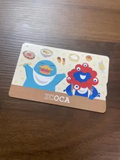 ICOCA 記念デザインカード カモノハシのイコちゃんICカード - メルカリ