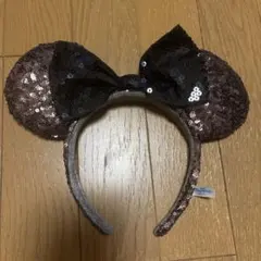 ミニーマウス　スパンコールカチューシャ