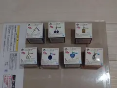 一番くじジョジョの奇妙な冒険 I賞ミニチュアチャーム全7種コンプリート