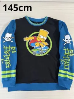 シンプソンズ　スウェット　Simpson トレーナー　裏起毛　長袖　140cm