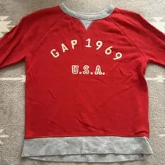 GAP 1969 U.S.A. 赤 トレーナー