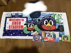 東京ヤクルトスワローズ つば九郎応燕グッズ4点セット 新品未使用品のサムネイル