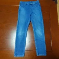 UNIQLOデニムブルー スキニーパンツ 120cm